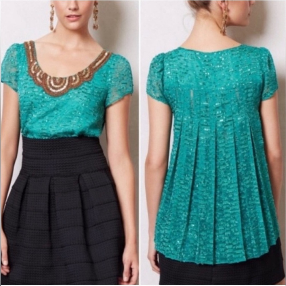 Anthropologie Carcanet Blouse by Sachin + Babi - Picture 3 of 7